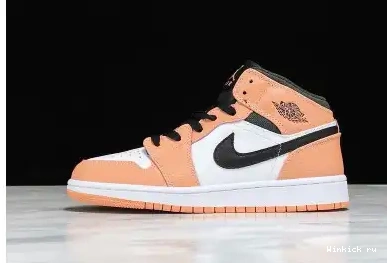 QUARTZ PINK 1 MID AIR (GS) JORDAN 0625